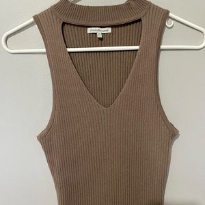 ✨Host Pick✨Charlotte Russe Rib Knit Cutout Dress